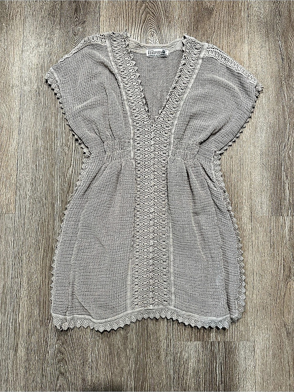 Seaspice crochet tan coverup